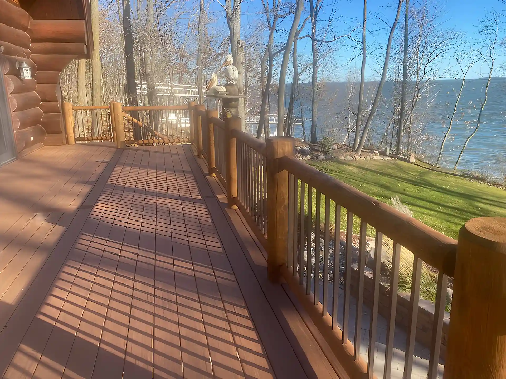 What are Log Railings