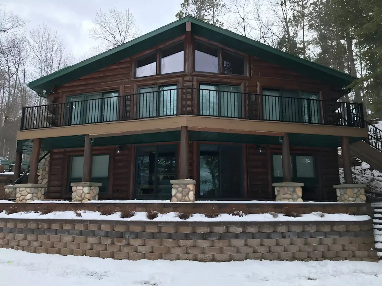 How to Remove Snow and Ice From Composite Decking